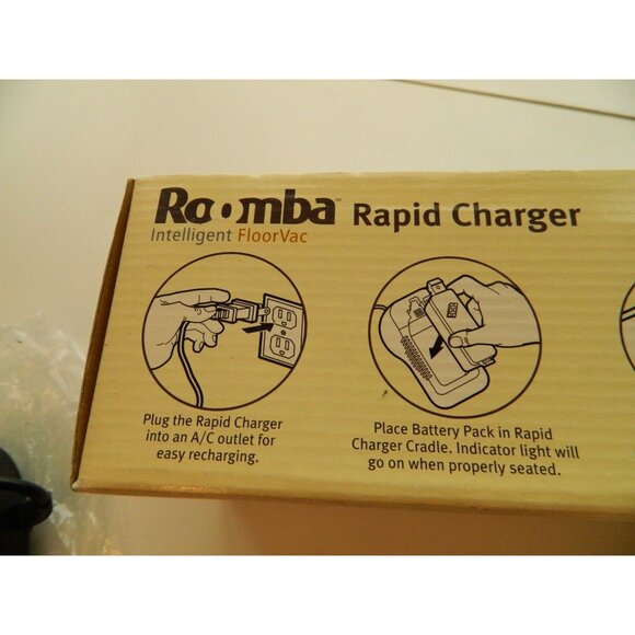 IRobot Roomba Vacuum Rapid Charger for Intelligent Floor Vac Model 02001 , 02002 - Picture 5 of 8
